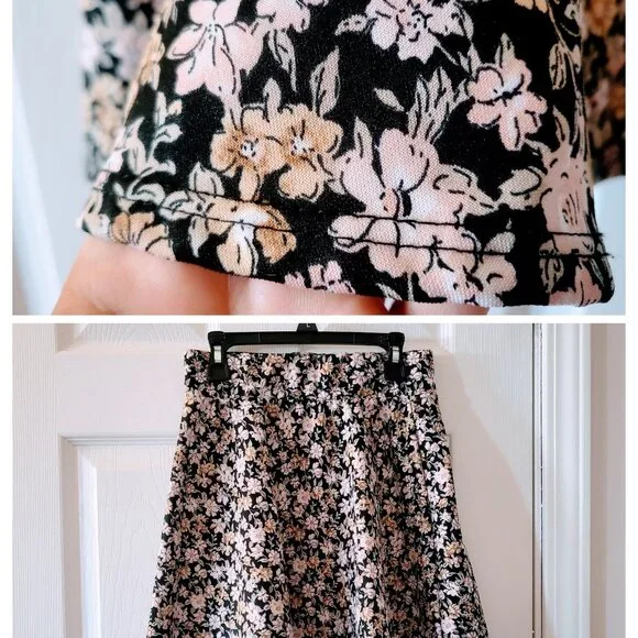 BUNDLE of BNWT Sz 5 Jeans by So & EUC Floral Mini-Skirt Sz Sm by Charlotte Russe - Picture 2 of 13